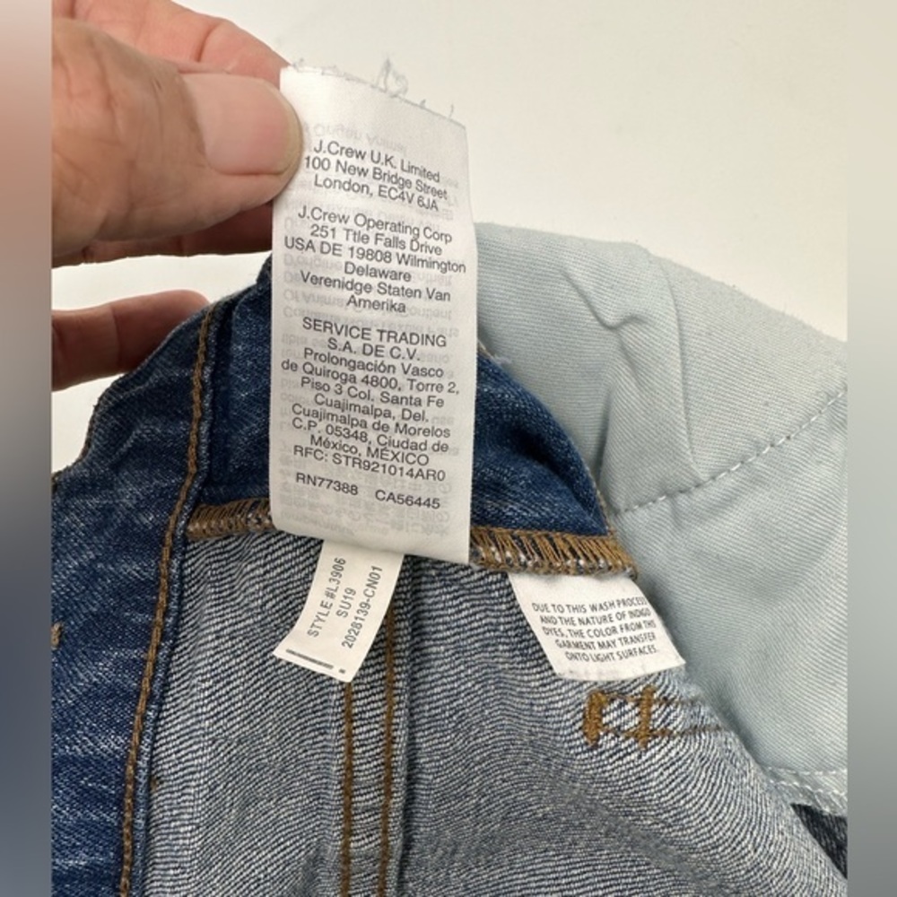 Madewell high rise‎  Slim Boy Jeans straight leg  great condition size 27 - Picture 10 of 14